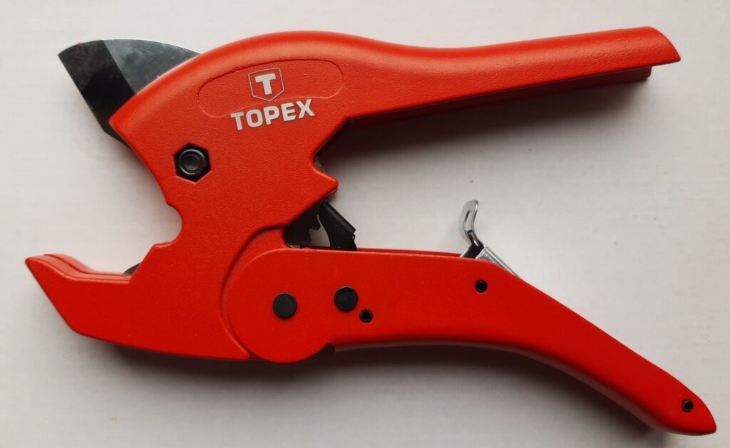 Nůžky na ppr Topex